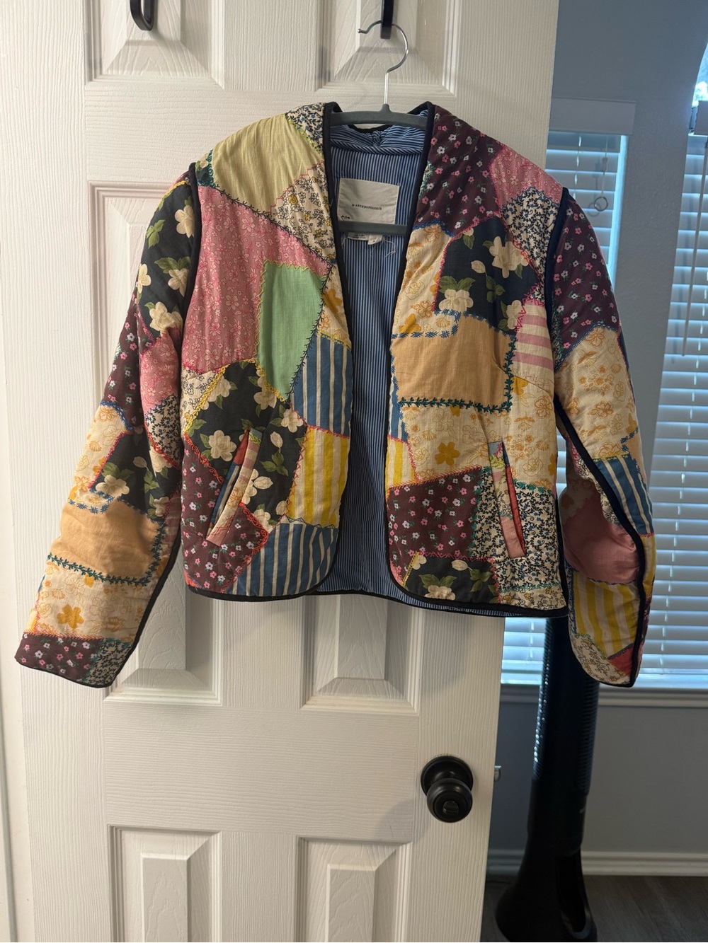 Anthropologie patchwork jacket